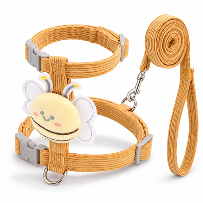 Cute Bee Harness & Leash Set